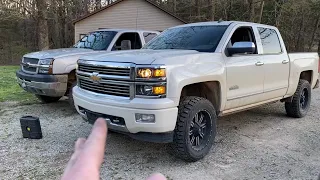 Lasfit LED Switchbacks Turn/Park Signal on 2014 Silverado (YOU NEED THESE)