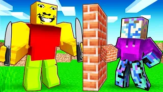 Build to Survive vs WEIRD STRICT DAD in Minecraft!