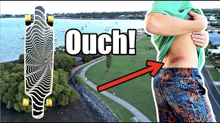 How Bad is it? Benny's Epic Longboard Fail in Brisbane