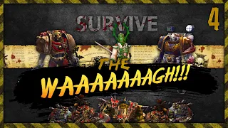 Warhammer 40,000: Dawn of War 2 - 3v3 | Survive The WAAAGH! 4