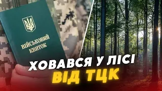 Волинянин ЖИВ У ЛІСІ, бо боявся повістки😳😆Він ПОБИВ поліцейського на Львівщині