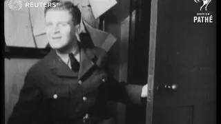 RAF perform mock bombing raid (1940)