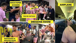 🤣What Ciro Wants? Messi Inter Miami Dressing Room & Airplane Celebration | Messi Yedlin Moment!