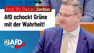 AfD-Kriminologe schockt Grüne mit der Wahrheit! – Prof. Dr. Daniel Zerbin (AfD)