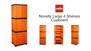 How to Assemble Cello Novelty Large 4 Shelves Cupboard