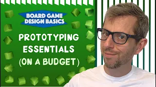 Essentials for making Board Game prototypes... on a budget