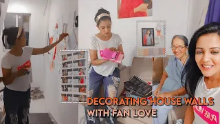 Gulki Joshi decorating her house walls with fan love ❤️ | Maddam Sir Highlights