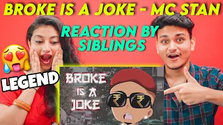 MC STΔN - BROKE IS A JOKE ( Official Music Video ) Reaction video & Review by Siblings | Ann Reacts