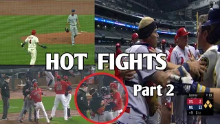 MLB |  FIGHTS - MOST SAVAGE" MOMENTS 🔥. # 2