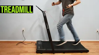 In-Depth Review of the SupeRun 2 in 1 Under Desk Portable Treadmill (0.6~7.5mph max speed)