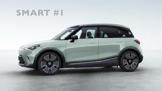 Smart #1 vs. VW ID.3 Elektro-SUV Vorstellung Design Battle Exterieur & Interieur Optik Innen & Außen