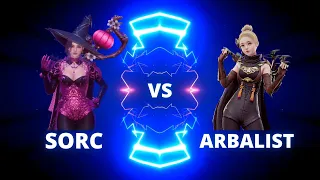 Sorcerer Deb res Build VS Arbalist Deb suc Build High Codex Who will win? (Friendly Duel)