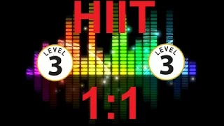 HIIT Music Track – Level 3 – 30/30, 19mins – PLUS VOICE PROMPTS