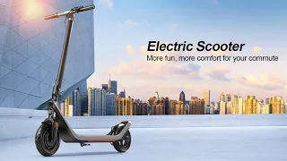 Caroma 10 Inch 500W Adults Folding Commuter Electric Scooter Assembly Display