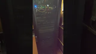 Server room ASMR with blinking lights (Longer video linked in description)