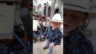 8 Year Old Gives Detailed Walk Around of His Mini Truck || ViralHog