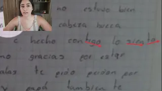 Carta Suicid@ 1 - GRAFOLOGÍA