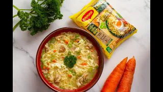 Maggi Chicken and Egg Drop Soup