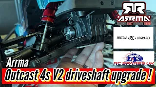 Upgrading Your Arrma Outcast 4s V2 Driveshaft and Customizing Your RC: Tips and Tricks