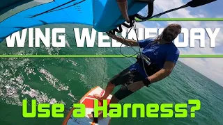 Wing Foiling | When to Use a Harness