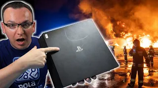 PS4 PRO PO POŻARZE! SPRAWDZAM WNĘTRZNOŚCI...