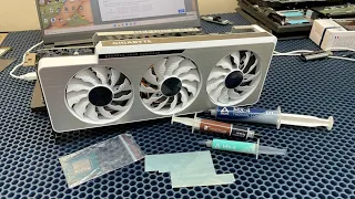 Тест фазового перехода на RTX3070 TI, mx-6 / nt-h2 / mx-4 / ptm 7950 honeywell