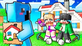 I Pretended to be a NOOB in a Minecraft Build Challenge Then Used //DRAW!