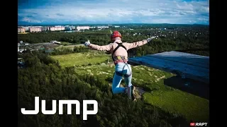 Jumping in Saint-Petersburg. Питер. Прыжок с веревкой. 88 метров! Пока, страх!