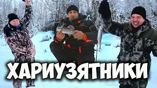 Я ОФИГЕЛ!!! В ДЕКАБРЕ И ТАКОЙ ХАРИУС  НУ ОЧЕНЬ РЖАЧНАЯ ПОЛУЧИЛАСЬ РЫБАЛКА