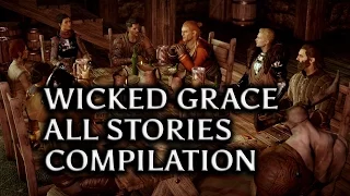 Dragon Age: Inquisition - Wicked Grace All Stories Compilation (all Inquisitors+Varric+Cullen)