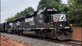 Norfolk Southern P45 out of Seneca SC, Z line, 1759 hrs., Fri 17 May 2024, 67° 88% WSW 2-5 4300￼ ft.