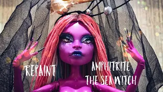 Amphitrite the Sea Witch | Monster High Kala’merri repaint Ever after high