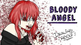 BLOODY ANGEL | Draw My Life | Creepypasta Dark Wood Circus