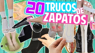 20 TRUCOS/HACKS DE ZAPATOS QUE TODA MUJER DEBERÍA SABER! |TIPS CALZADO| Magic Armarium