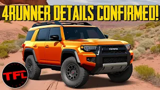 Breaking: More Details (Including Engine) on the 2025 Toyota 4Runner Confirmed!