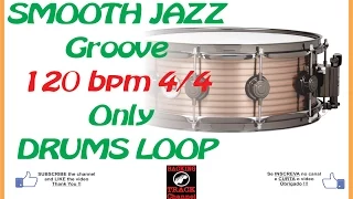 Smooth jazz DRUMS LOOP 120 bpm