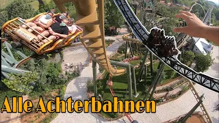 Alle ACHTERBAHNEN im Erlebnispark Tripsdrill 2021 |POV/Onride| All rollercoasters @Tripsdrill