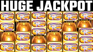 HUGE JACKPOT - Eye Of Horus Megaways Bookies slot online MAX WIN