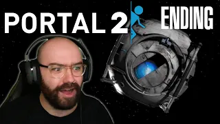 Portal to the Moon! - The Ending of Portal 2 | Blind Playthrough [Part 5 - ENDING]