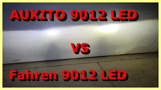AUXITO 9012/HIR2 LED Headlights vs Fahren Forenner 9012/HIR2 LED Headlights