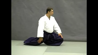 Footwork. Suwari waza shikko | Справочник техник айкидо | Aikido techniques reference