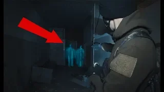 Real shots APPEARANCE OF THE DEAD IN AN ABANDONED HOUSE