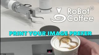 ROBOT COFFEE - the first automatic Kiosk with Robo Arm and Cino Printer