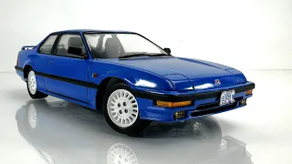 Building a Miniature Honda Prelude with 4 Wheel steering by Fujimi [FULL BUILD] Step by Step