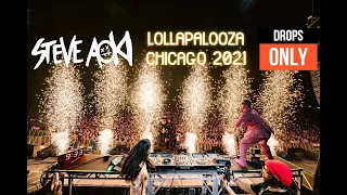 STEVE AOKI - LOLLAPALOOZA CHICAGO 2021 (DROPS ONY)