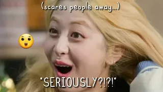 yunjin being the loudest member of le sserafim...