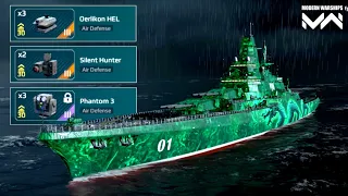 CN Huaqing With Oerlikon HEL | Silent Hunter And Phantom 3 Laser Air Defence - Modern Warships