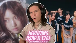 DANCER REACTS TO NewJeans (뉴진스) 'ASAP' & 'ETA' MV & Dance Practices