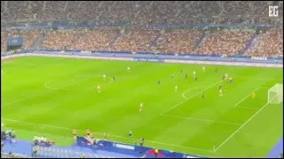 Andreas Cornelius second goal!!! France vs Denmark [1-2]