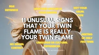 11 Unusual Signs that Your twin flame is really your Twin flame